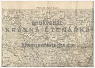 MAPA: MÝTO VYSOKÉ - RYCHNOV - ŽAMBERK