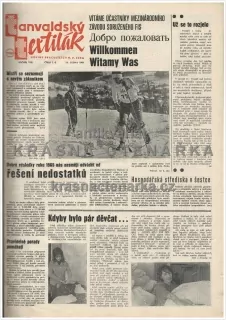 TANVALDSKÝ TEXTILÁK, noviny pracujících n. p. Seba 