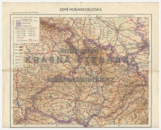 MAPA: ZEMĚ MORAVSKOSLEZSKÁ