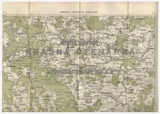 MAPA: DOMAŽLICE - HORŠŮV TÝN - NOVÁ KDYNĚ