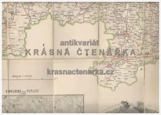 MAPA: TEPLICE a okolí