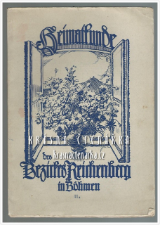 HEIMATKUNDE DES KREISES REICHENBERG in Böhmen II-3 (Liberecko)
