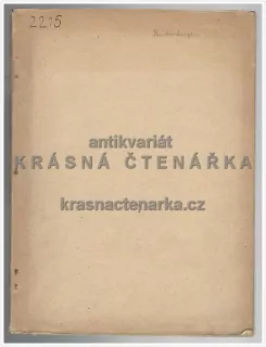 REICHENBERGER KALENDER für das Jahr 1922 (kalendář Liberec)