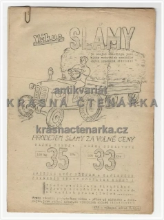 BUDOVATEL ČESKOLIPSKÉ VESNICE, Informační letáky Výkupního závodu Česká Lípa z roku 1954