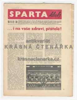 SPARTAKLUB 10-11-12 / 1970, Občasník velké rodiny přátel slavného klubu