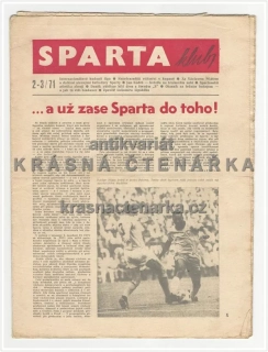 SPARTAKLUB 2-3 / 1971, Občasník velké rodiny přátel slavného klubu