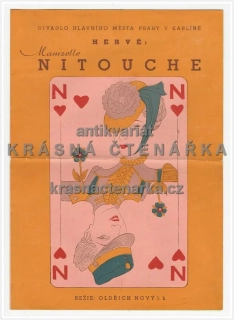Divadelní program: MAM´ZELLE NITOUCHE, režie Oldřich Nový (Divadlo Karlín)