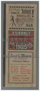 Stiepels GESCHÄFT- UND KONTOR- VORMERK- KALENDER für das Jahr 1925