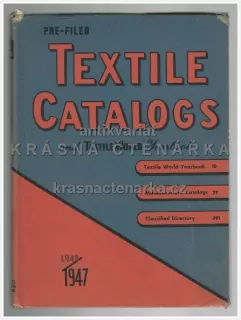 TEXTILE CATALOGS and Textile World Yearbook 1946 - 1947