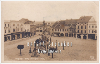 VYŠKOV, Masarykovo náměstí