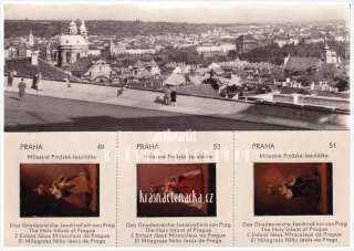 PRAHA, pohlednice s diapozitivy