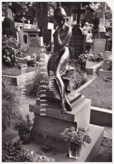 PRAHA, Vyšehradský hřbitov, Jan Hána (fot. Divišová Soňa)