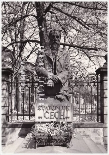 PRAHA, Vyšehradský hřbitov, Jakub Obrovský (fot. Divišová Soňa)