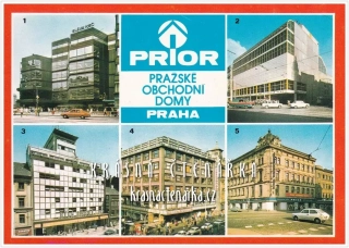 PRAHA, Pražské obchodní domy PRIOR