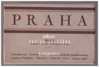 PRAHA (Leporelo s 12 ks pohlednic)