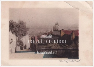 PRAHA, Zámecké schody (il. A. Rajsnov)
