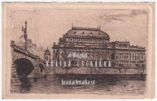 PRAHA, Národní divadlo (il. Röhling Vladislav)
