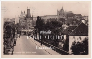 PRAHA, Karlův most a Hradčany