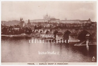 PRAHA, Karlův most a Hradčany