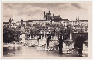 PRAHA, Karlův most a Hradčany