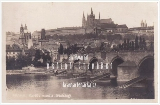 PRAHA, Karlův most a Hradčany