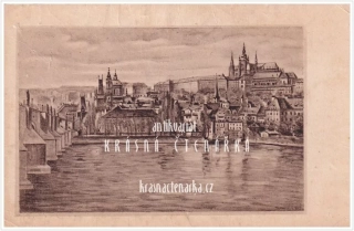 PRAHA, Karlův most a Hradčany