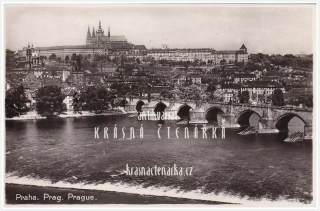 PRAHA, Karlův most a Hradčany