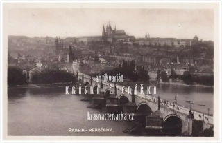 PRAHA, Karlův most a Hradčany