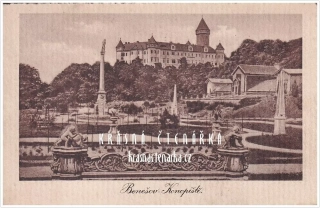 Zámek KONOPIŠTĚ, Růžová zahrada