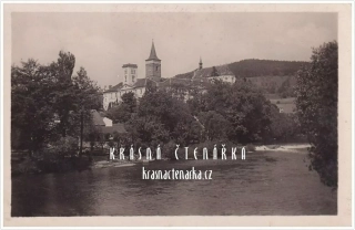 SÁZAVA, Pohled na klášter