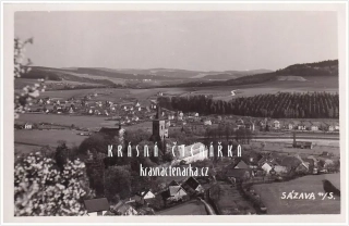 SÁZAVA, Pohled na klášter