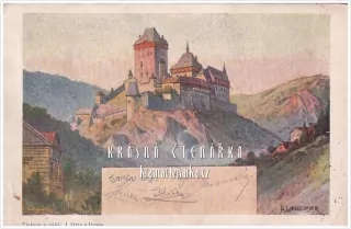 Hrad KARLŠTEJN (il. Liebscher Karel)