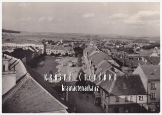 MORAVSKÉ BUDĚJOVICE, Pohled z věže kostela