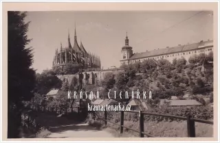 KUTNÁ HORA, Pohled na chrám sv. Barbory