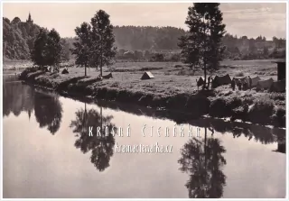 ZRUČ NAD SÁZAVOU, Pohled na řeku Sázavu