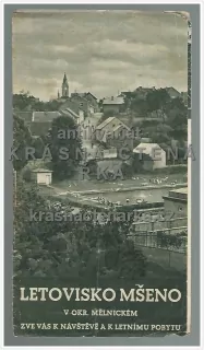 Turistický leták LETOVISKO MŠENO