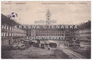 JAROMĚŘ - JOSEFOV (kasárna, nádvoří dělostřeleckých kasáren)
