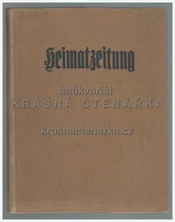 HEIMAT-ZEITUNG für Grottau und Umgebung 1923/1924, 1. ročník (Noviny Hrádek nad Nisou)