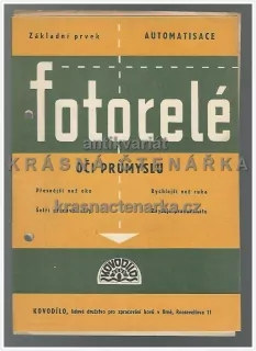 Nabídkový leták: FOTORELÉ, Kovodílo Brno