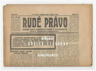 RUDÉ PRÁVO, číslo 187 / 1924