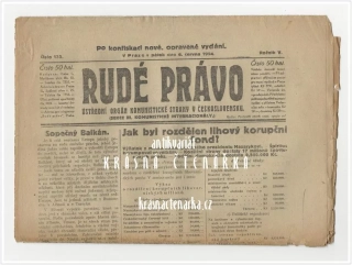 RUDÉ PRÁVO, číslo 133 / 1924