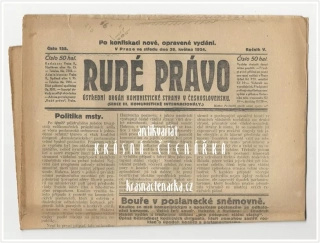RUDÉ PRÁVO, číslo 125 / 1924