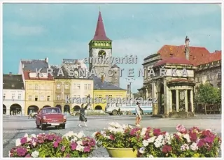 JIČÍN (Gottwaldovo náměstí, nyní Valdštejnovo)