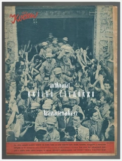 Časopis KVĚTEN 1950 / 33 (... II. kongres mezinárodního svazu studentstva)