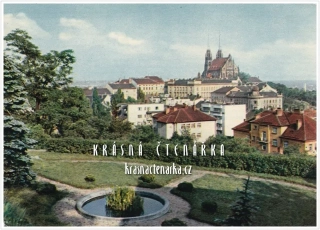 BRNO, Pohled z hradu na Petrov