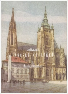 PRAHA, Chrám sv. Víta (il. Kubašta Vojtěch)