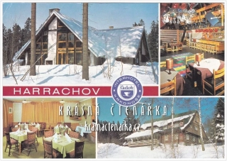 HARRACHOV, Sklářská chalupa a hotel Diana