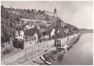 MĚLNÍK, Přístaviště a okolí