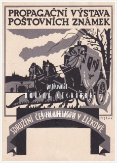 PRAHA - PROPAGAČNÍ VÝSTAVA POŠTOVNÍCH ZNÁMEK 1935