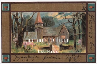 KRAJINA s kostelem